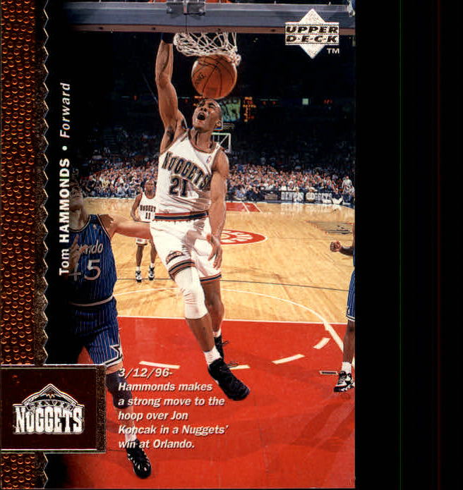 1996/1997 Upper Deck Basketball Part 1 Main Set Cards #1 to #180 - Picture 46 of 267