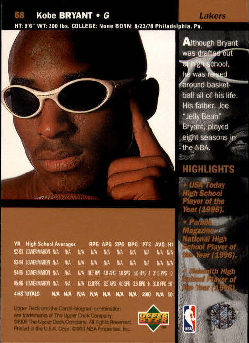 1996/1997 Upper Deck Basketball Part 1 Main Set Cards #1 to #180 - Picture 91 of 267