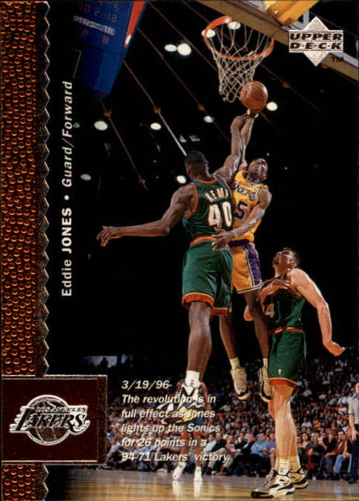 1996/1997 Upper Deck Basketball Part 1 Main Set Cards #1 to #180 - Picture 92 of 267