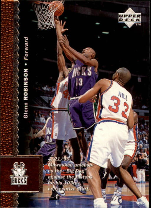 1996/1997 Upper Deck Basketball Part 1 Main Set Cards #1 to #180 - Picture 114 of 267