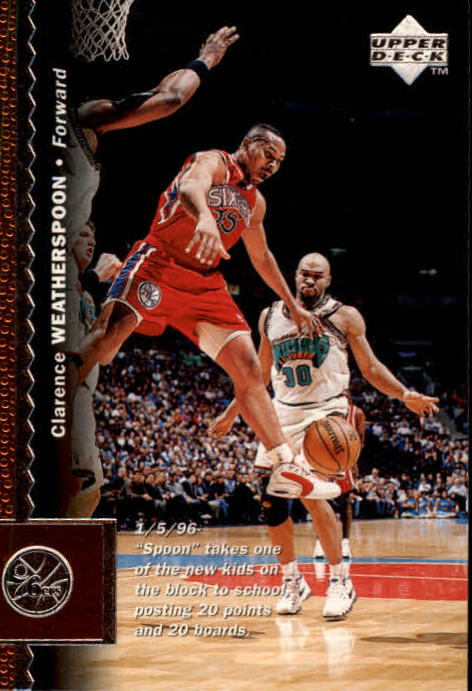 1996/1997 Upper Deck Basketball Part 1 Main Set Cards #1 to #180 - Picture 144 of 267
