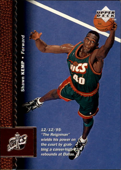 1996/1997 Upper Deck Basketball Part 1 Main Set Cards #1 to #180 - Picture 176 of 267