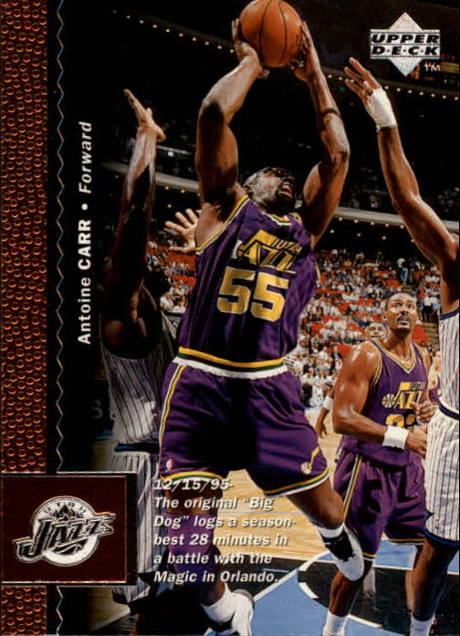 1996/1997 Upper Deck Basketball Part 1 Main Set Cards #1 to #180 - Picture 190 of 267