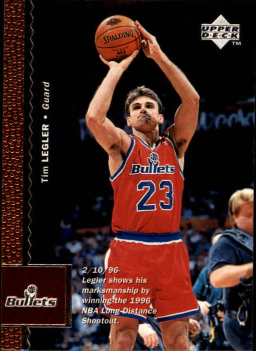 1996/1997 Upper Deck Basketball Part 1 Main Set Cards #1 to #180 - Picture 204 of 267