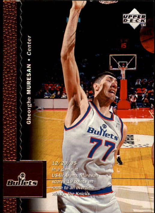 1996/1997 Upper Deck Basketball Part 1 Main Set Cards #1 to #180 - Picture 206 of 267