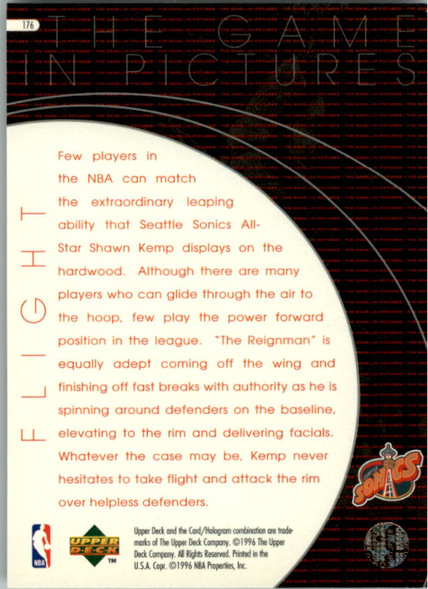 1996/1997 Upper Deck Basketball Part 1 Main Set Cards #1 to #180 - Picture 261 of 267