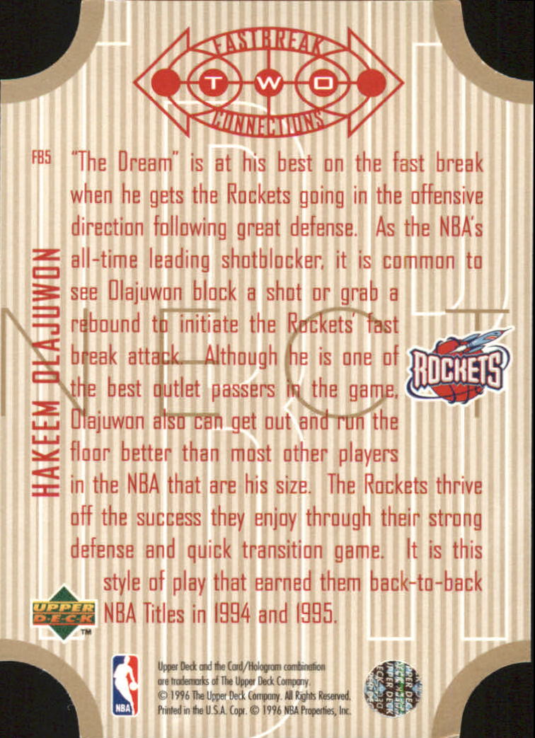 1996/1997 Upper Deck Basketball Part 3 Insert Cards - Picture 9 of 70