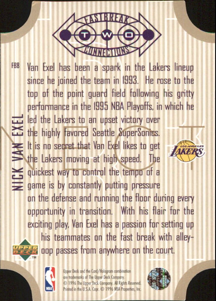 1996/1997 Upper Deck Basketball Part 3 Insert Cards - Picture 13 of 70