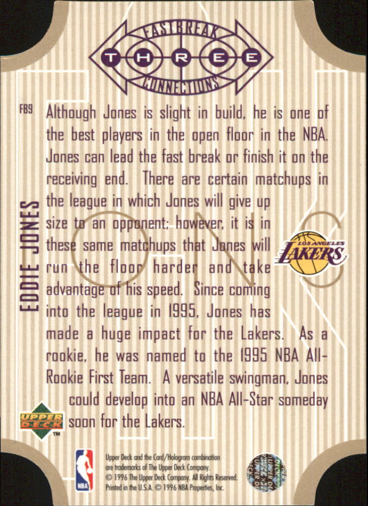 1996/1997 Upper Deck Basketball Part 3 Insert Cards - Picture 15 of 70
