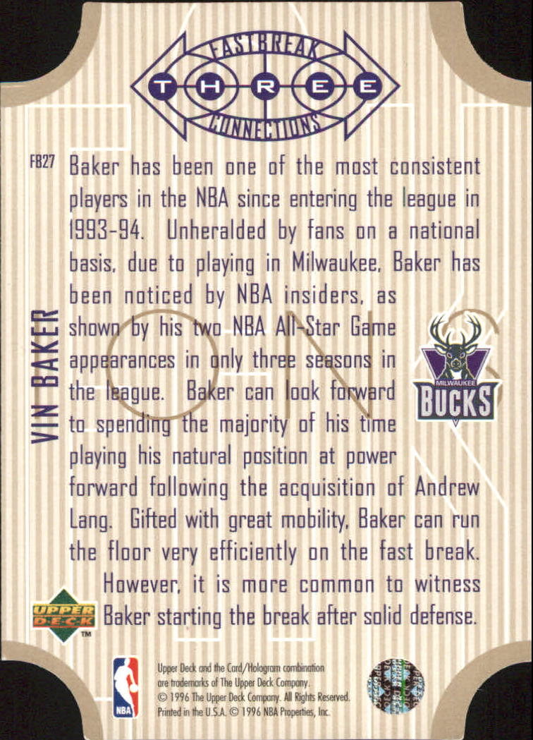 1996/1997 Upper Deck Basketball Part 3 Insert Cards - Picture 27 of 70