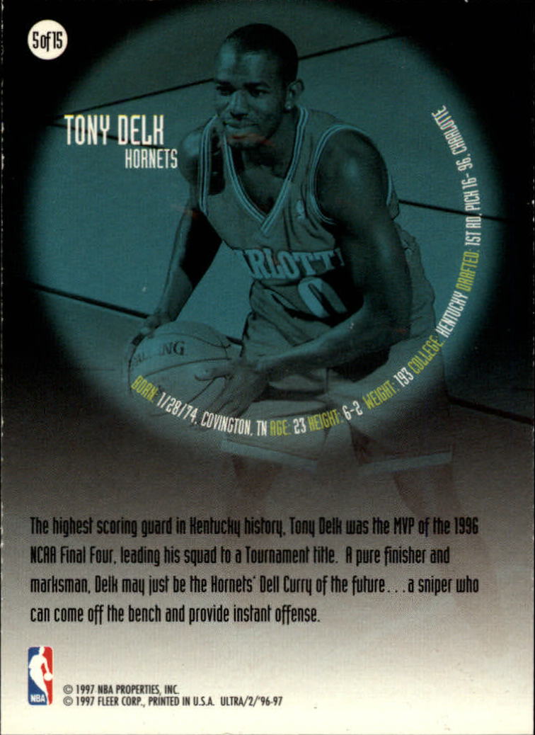 1996/1997 Ultra (Fleer) Basketball Part 2 Insert and Parallel Cards - Picture 7 of 77