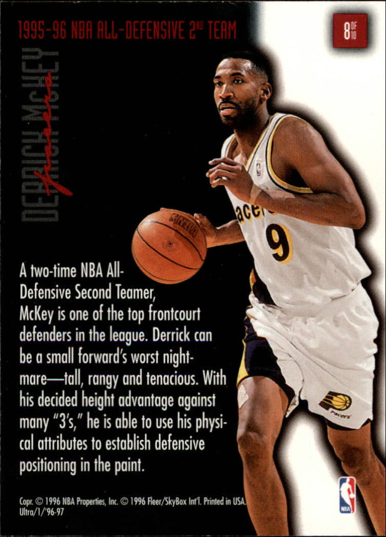 1996/1997 Ultra (Fleer) Basketball Part 2 Insert and Parallel Cards - Picture 44 of 77