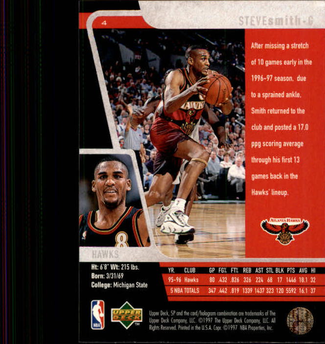 1996/1997 SP (Upper Deck) Basketball - Picture 7 of 245