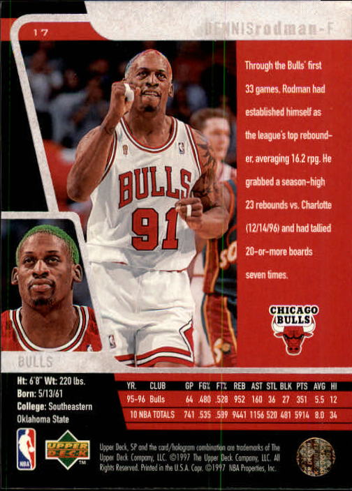 1996/1997 SP (Upper Deck) Basketball - Picture 23 of 245