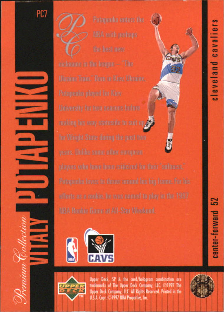 1996/1997 SP (Upper Deck) Basketball - Picture 237 of 245