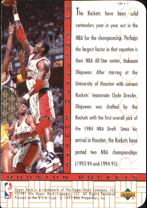 1996/1997 SP (Upper Deck) Basketball - Picture 243 of 245