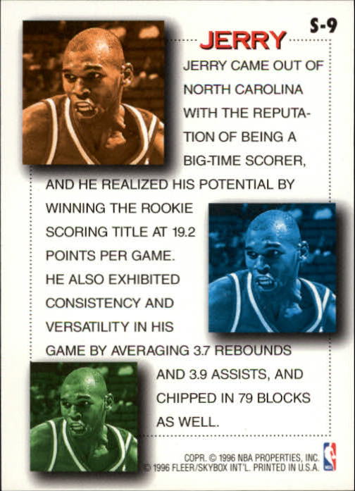1996/1997 Fleer Basketball Part 2 Insert Cards - Picture 47 of 65