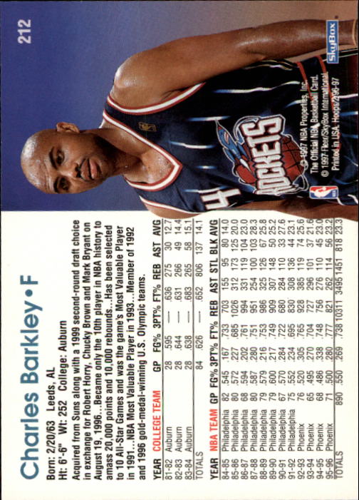 1996/1997 Hoops Basketball "Main Set" Base Cards #201 to #350 - Picture 15 of 257