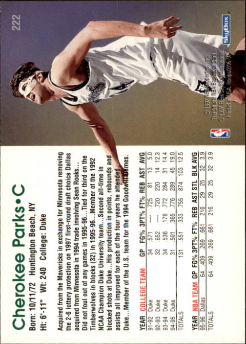 1996/1997 Hoops Basketball "Main Set" Base Cards #201 to #350 - Picture 35 of 257