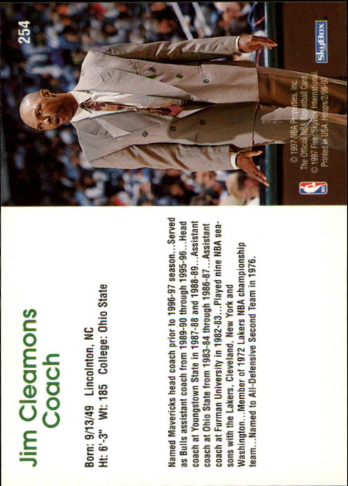 1996/1997 Hoops Basketball "Main Set" Base Cards #201 to #350 - Picture 85 of 257