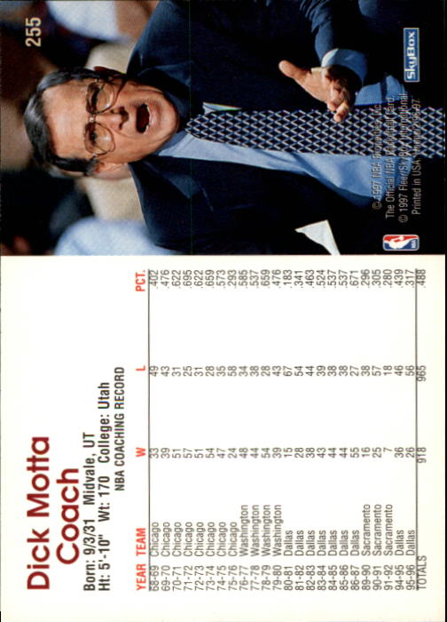 1996/1997 Hoops Basketball "Main Set" Base Cards #201 to #350 - Picture 87 of 257