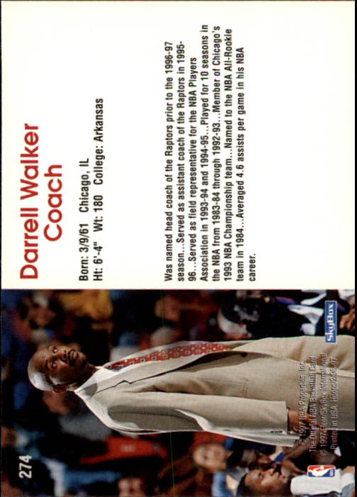 1996/1997 Hoops Basketball "Main Set" Base Cards #201 to #350 - Picture 121 of 257