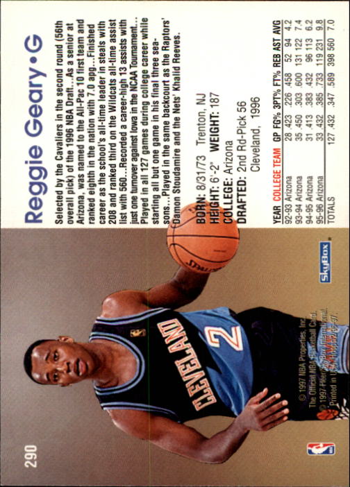 1996/1997 Hoops Basketball "Main Set" Base Cards #201 to #350 - Picture 151 of 257