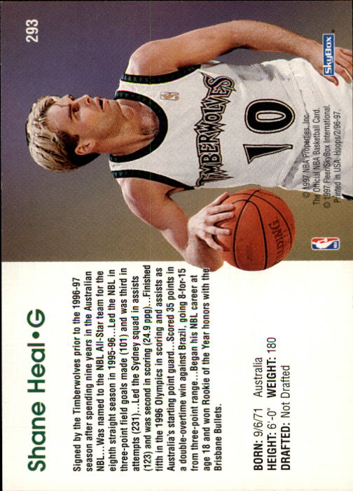 1996/1997 Hoops Basketball "Main Set" Base Cards #201 to #350 - Picture 157 of 257
