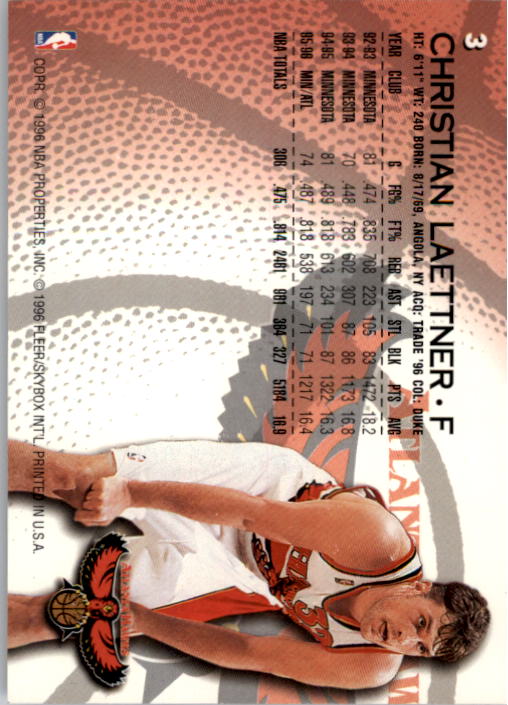 1996/1997 Fleer Basketball Part 1 Main Set Cards - Picture 7 of 473