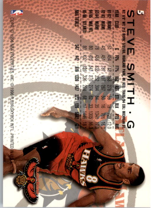 1996/1997 Fleer Basketball Part 1 Main Set Cards - Picture 11 of 473