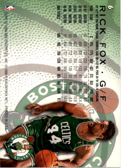1996/1997 Fleer Basketball Part 1 Main Set Cards - Picture 13 of 473
