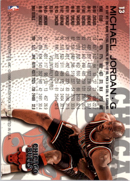 1996/1997 Fleer Basketball Part 1 Main Set Cards - Picture 25 of 473