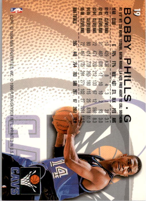 1996/1997 Fleer Basketball Part 1 Main Set Cards - Picture 37 of 473