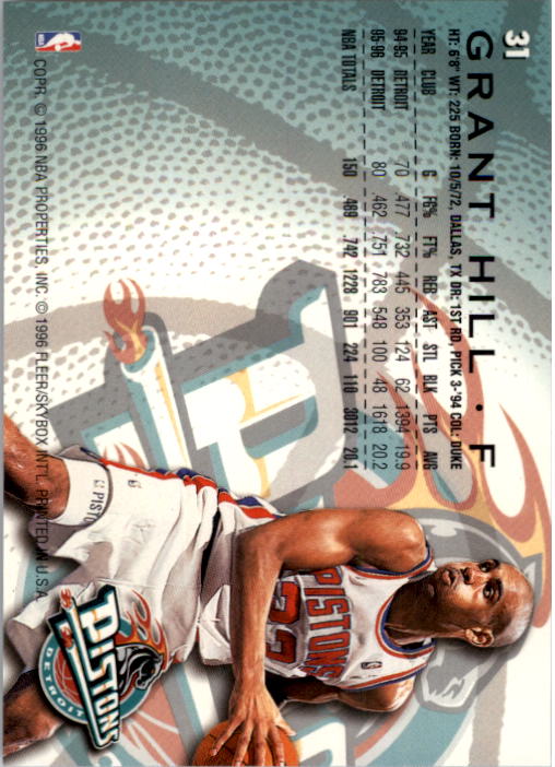 1996/1997 Fleer Basketball Part 1 Main Set Cards - Picture 57 of 473