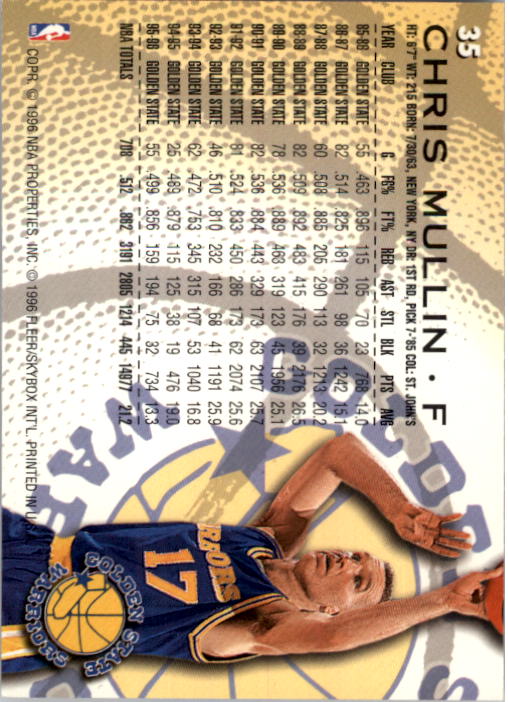 1996/1997 Fleer Basketball Part 1 Main Set Cards - Picture 63 of 473