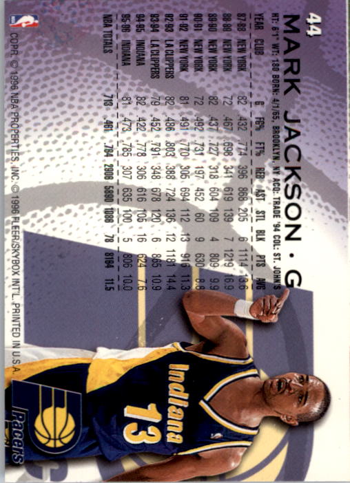 1996/1997 Fleer Basketball Part 1 Main Set Cards - Picture 77 of 473