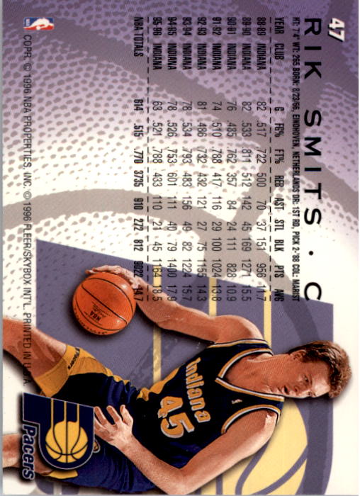 1996/1997 Fleer Basketball Part 1 Main Set Cards - Picture 83 of 473