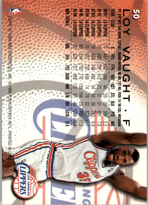 1996/1997 Fleer Basketball Part 1 Main Set Cards - Picture 89 of 473