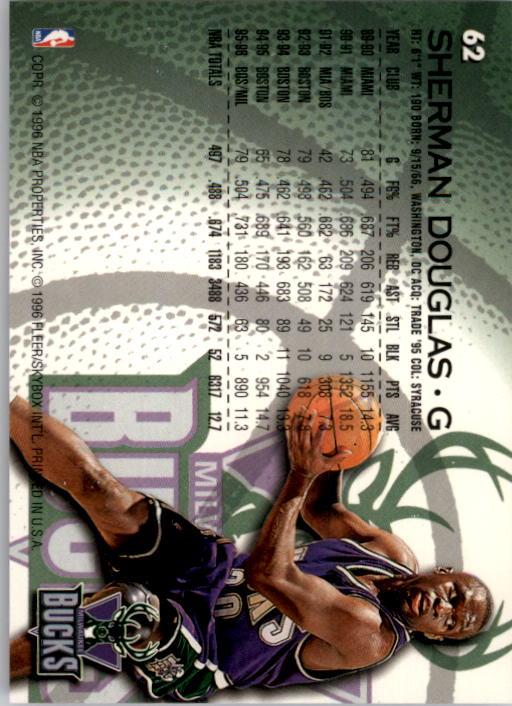 1996/1997 Fleer Basketball Part 1 Main Set Cards - Picture 111 of 473