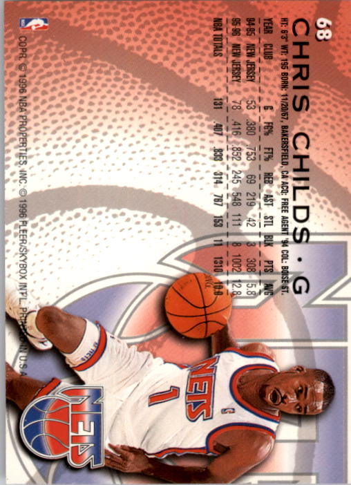 1996/1997 Fleer Basketball Part 1 Main Set Cards - Picture 119 of 473