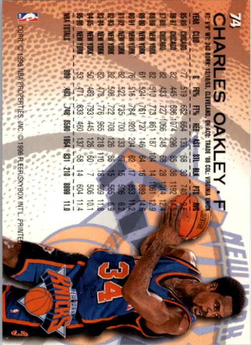 1996/1997 Fleer Basketball Part 1 Main Set Cards - Picture 129 of 473