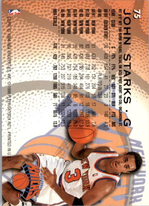 1996/1997 Fleer Basketball Part 1 Main Set Cards - Picture 131 of 473