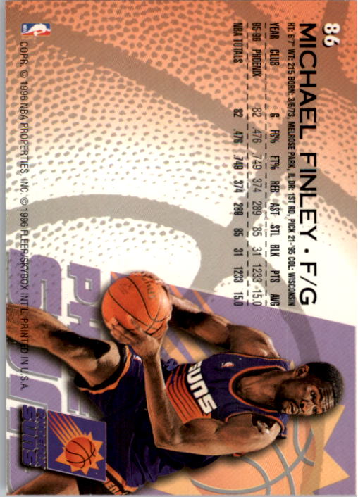 1996/1997 Fleer Basketball Part 1 Main Set Cards - Picture 153 of 473