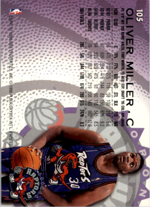 1996/1997 Fleer Basketball Part 1 Main Set Cards - Picture 185 of 473