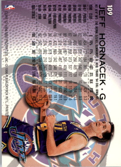 1996/1997 Fleer Basketball Part 1 Main Set Cards - Picture 191 of 473
