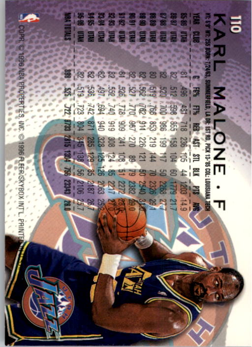 1996/1997 Fleer Basketball Part 1 Main Set Cards - Picture 193 of 473