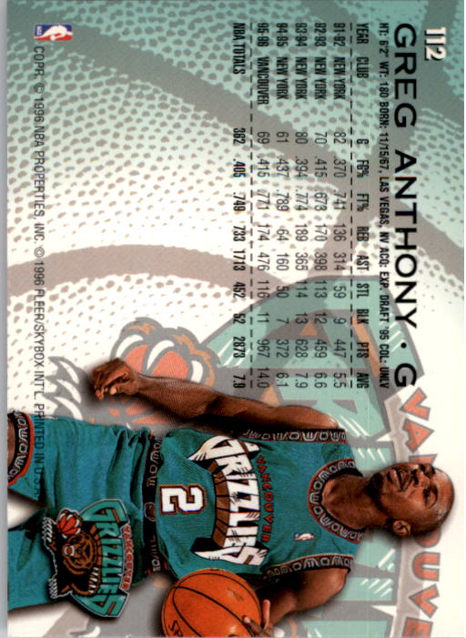 1996/1997 Fleer Basketball Part 1 Main Set Cards - Picture 197 of 473
