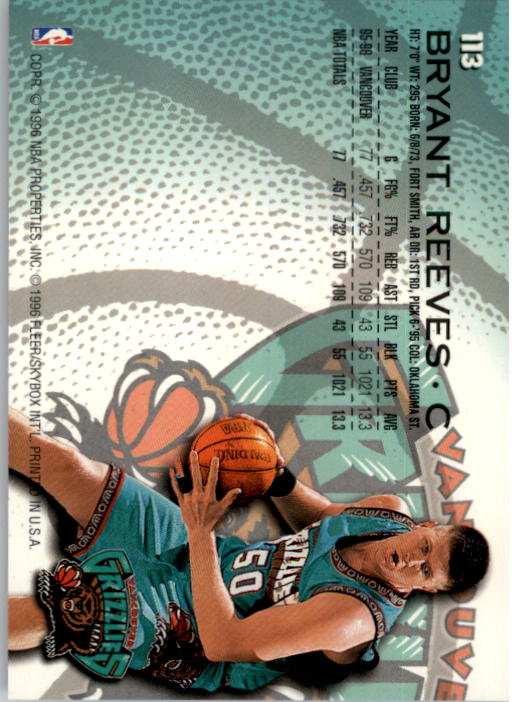 1996/1997 Fleer Basketball Part 1 Main Set Cards - Picture 199 of 473