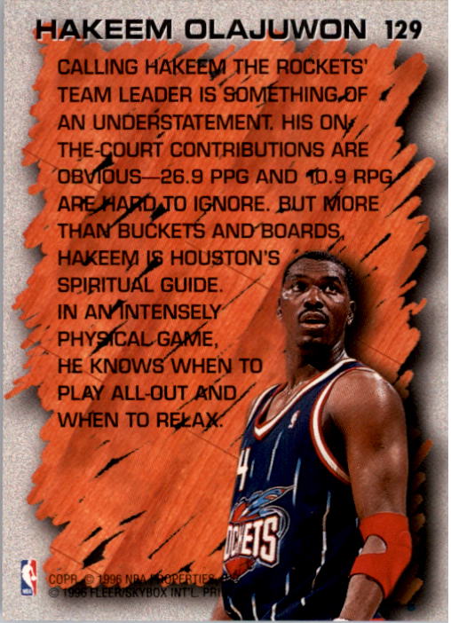1996/1997 Fleer Basketball Part 1 Main Set Cards - Picture 225 of 473