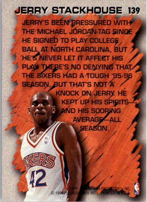 1996/1997 Fleer Basketball Part 1 Main Set Cards - Picture 237 of 473